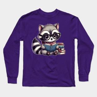 Smart Racoon Long Sleeve T-Shirt